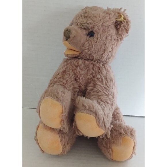 Vintage German STEIFF Soft Furry Teddy Bear Germany Buttom Plush Stuffed - Picture 4 of 12